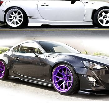 Amazon.com: IKON MOTORSPORTS Side Skirts, 73